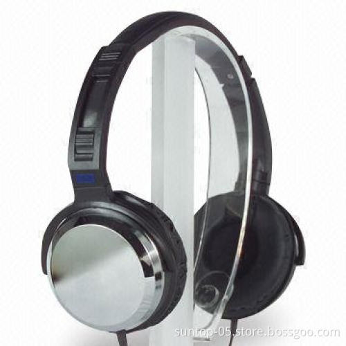 Active Noise-canceling Headphones with 20Hz to 20kHz Frequency Response and 1.2m Cable Length